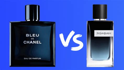 chanel bleu vs ysl y|YSL Y bleu de Chanel.